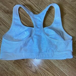 Hanes White Sports Bra